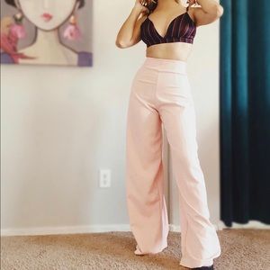 Pants and crop top outfit